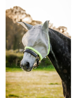 Masque Anti-mouches Rhinegold Pour Cheval - Sans Oreilles
