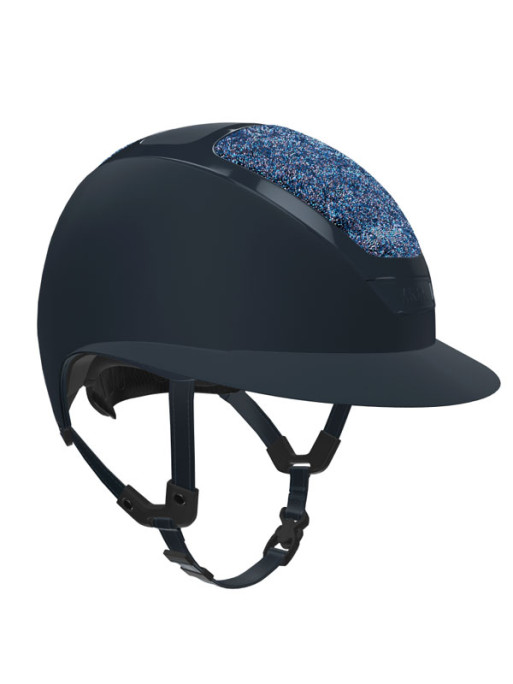 Casque Star Lady Chrome Swarovski Midnight Kask