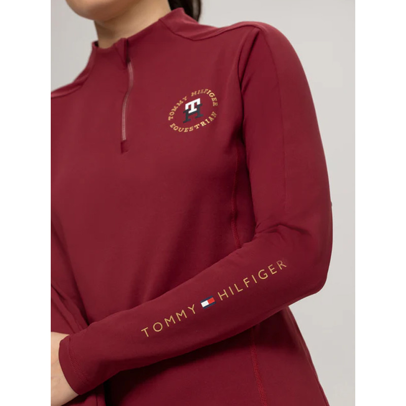 T-shirt manches longues Arizona Hiver 2024 Tommy Hilfiger Equestrian