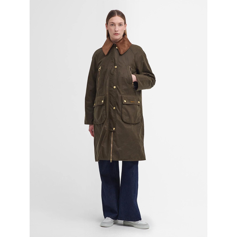 Manteau long ciré Ebberston femme Barbour