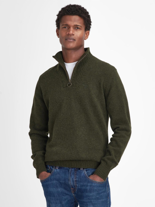 Pull Essential col zippé Barbour Pull Essential col zippé Barbour