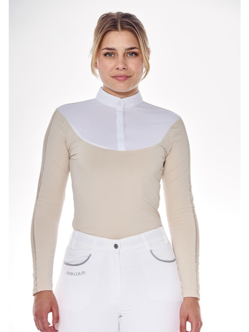 Polo de concours manches longues Pannie winter 24 Harcour Polo de concours manches longues Pannie winter 24 Harcour