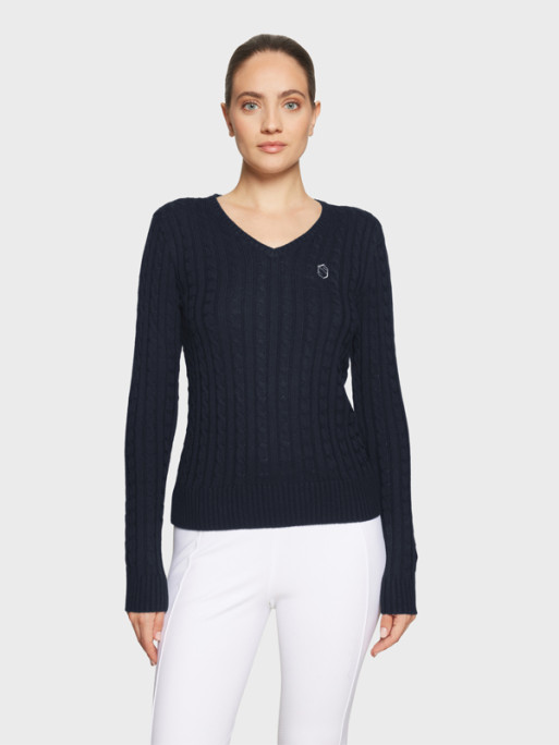 Pull torsadé Lisa hiver 2024 Samshield Pull torsadé Lisa hiver 2024 Samshield