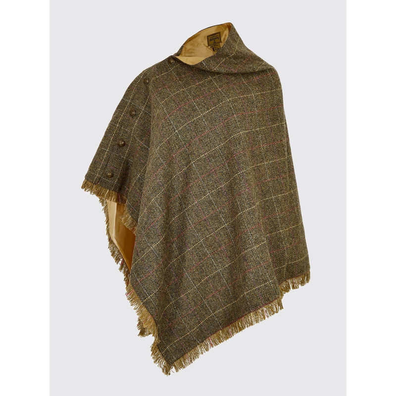 Poncho en tweed Hazelwood Dubarry
