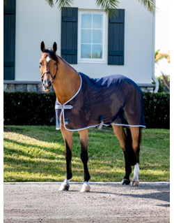 Couverture De Cheval Horse Guard Cooler - Bleu Marine - Neuf