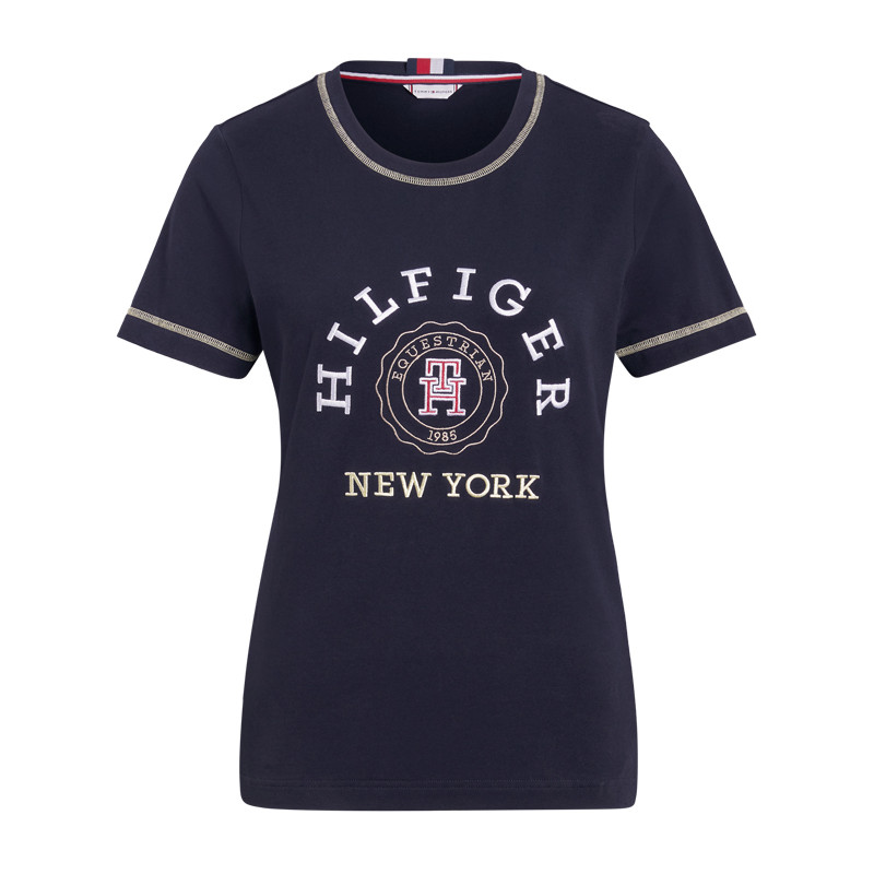 T-shirt Newport Graphic SS25 Tommy Hilfiger Equestrian