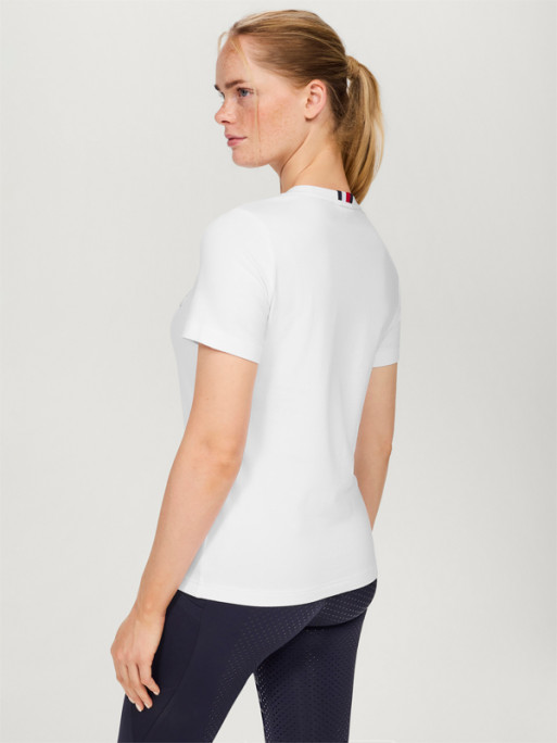 T-shirt Belmont Rhinestone SS25 Tommy Hilfiger Equestrian