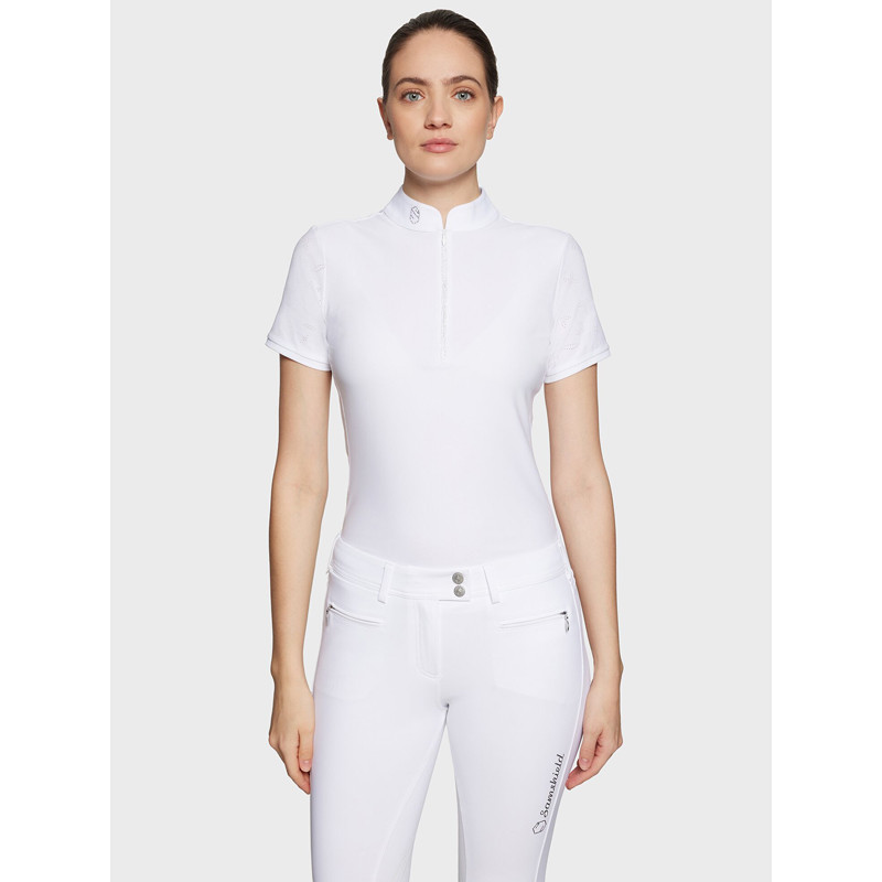 Polo de concours Aloise Air manches courtes SS25 Samshield