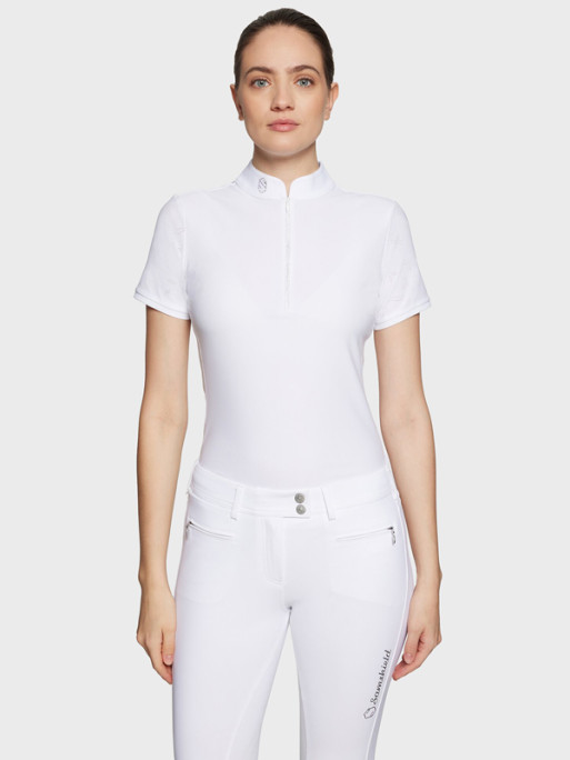 Polo de concours Aloise Air manches courtes SS25 Samshield Polo de concours Aloise Air manches courtes SS25 Samshield