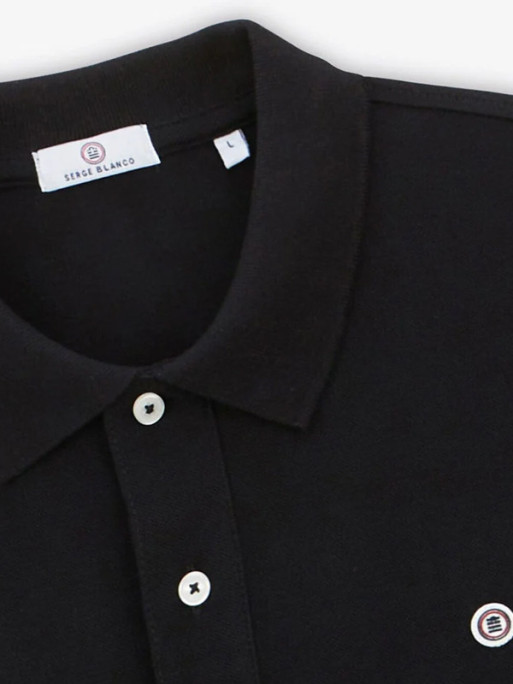 Polo manches courtes Lucas Serge Blanco