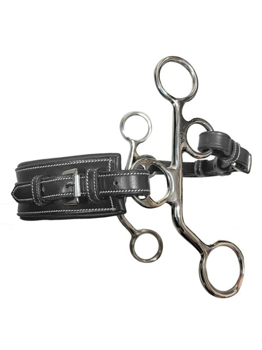 Hackamore branches courtes nez rectangulaire Jump'In Hackamore branches courtes nez rectangulaire Jump'In