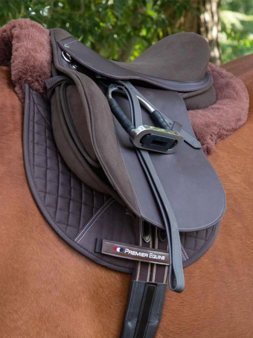 Tapis en forme de selle Merino Wool Premier Equine