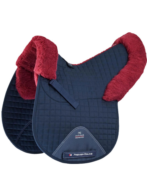Tapis en forme de selle Merino Wool Premier Equine Tapis en forme de selle Merino Wool Premier Equine