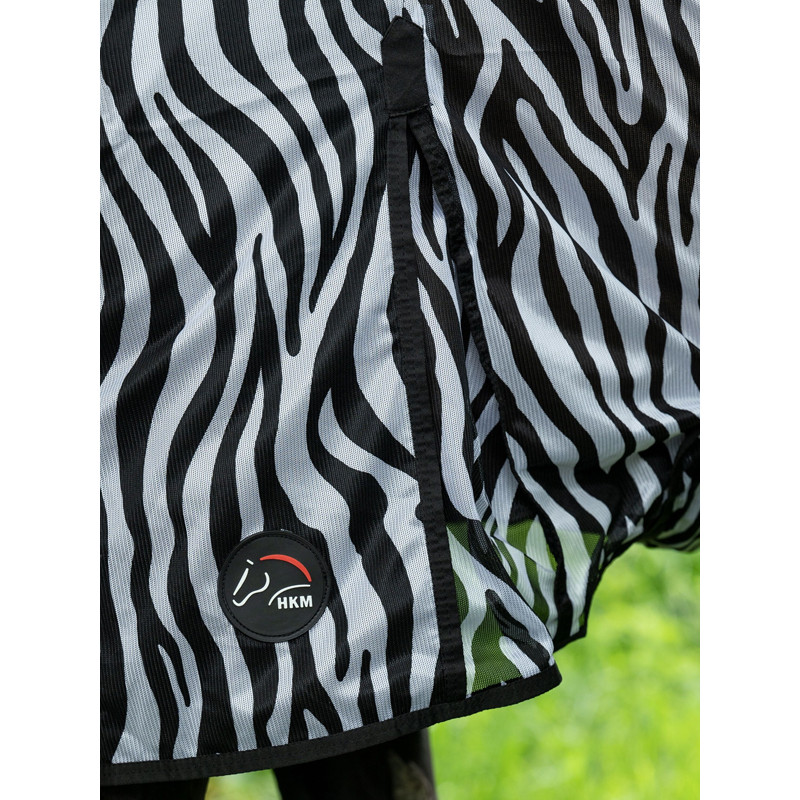 Couverture anti-mouches avec couvre-cou Zebra HKM