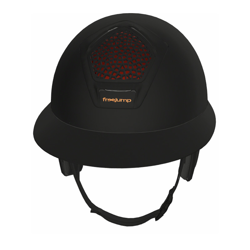 Casque Voronoï full protection black mat visière longue Freejump (vendu sans la mousse)