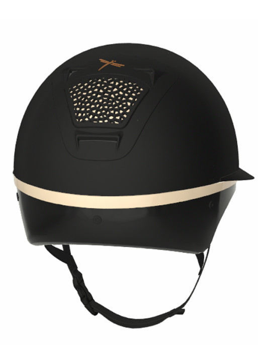 Casque Voronoï sans protection temporale black mat visière longue Freejump (vendu sans la mousse)