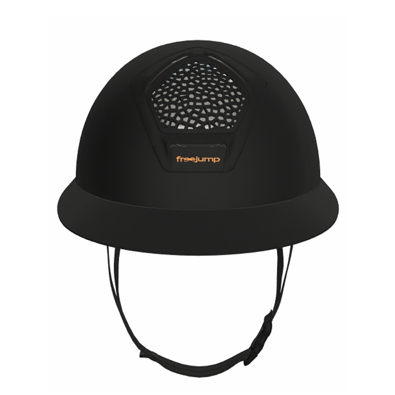 Casque Voronoï sans protection temporale black mat visière longue Freejump (vendu sans la mousse)