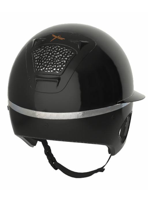 Casque Voronoï full protection black glossy visière longue Freejump (vendu sans la mousse) Casque Voronoï full protection black glossy visière longue Freejump (vendu sans la mousse)