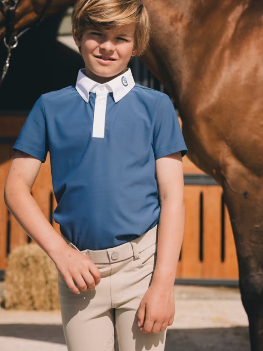 Polo de concours Osaka Garçon Kentucky