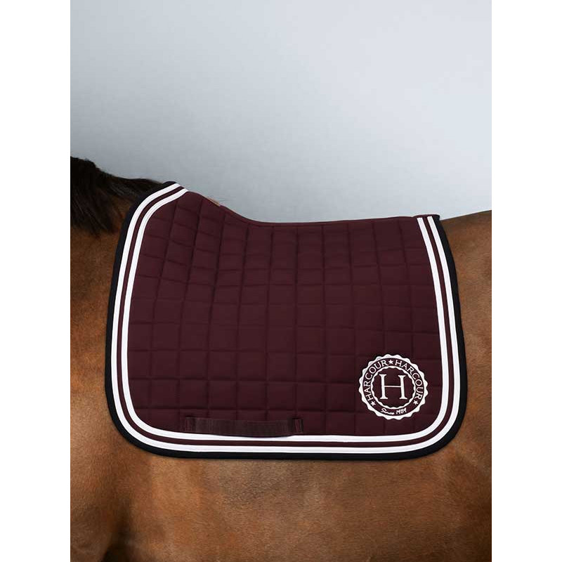 Tapis de selle bordeaux