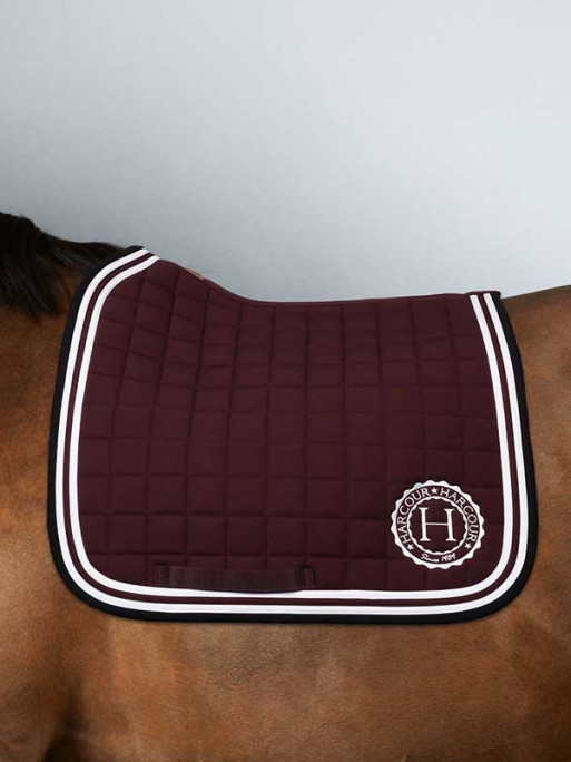 Tapis de selle bordeaux