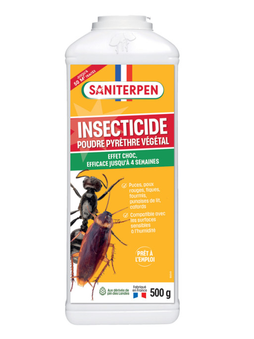 Saniterpen Insecticide Poudre au pyrèthre végétal Saniterpen Insecticide Poudre au pyrèthre végétal