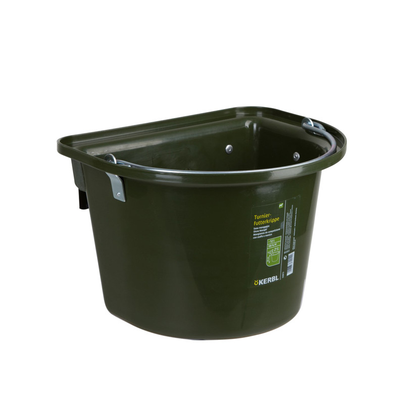 Seau mangeoire avec crochet 12L Kerbl