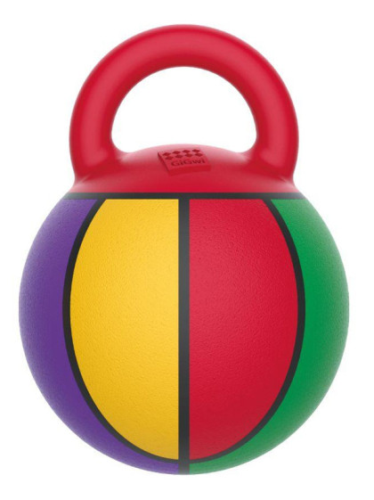 Ballon de basket sauteur avec poignée Bubimex