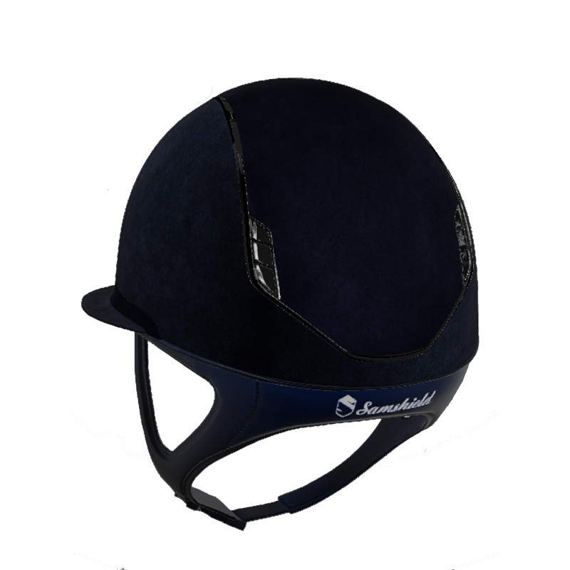 Casque Miss Shield 2.0 Top et bande Frontale Alcantara Samshield (vendu sans la mousse)