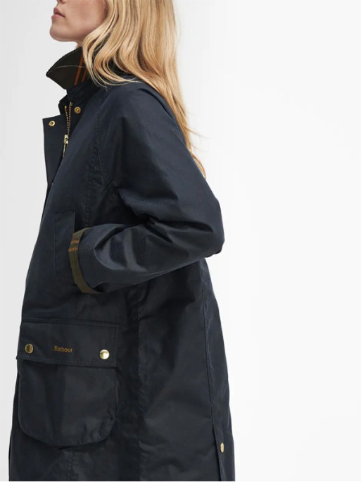 Veste longue cirée Beadnell femme Barbour Veste longue cirée Beadnell femme Barbour