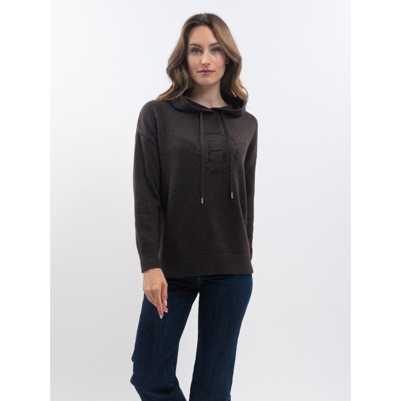 Sweat à capuche en maille Aurelia FW25 Harcour