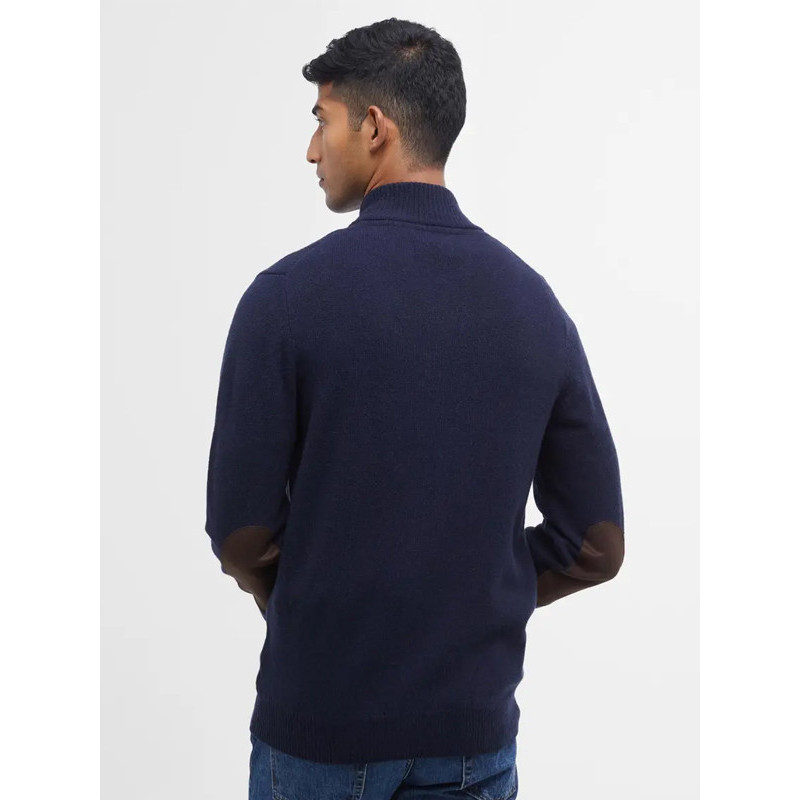 Cardigan Essential Elbow-Patch Barbour