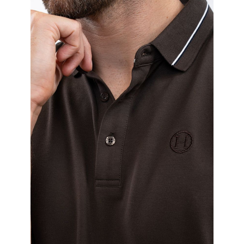Polo manches courtes Oscar FW25 homme Harcour