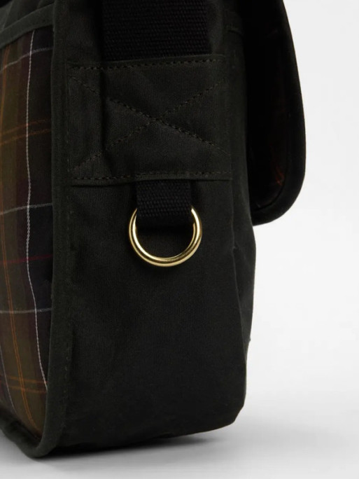Sacoche cirée Riever Crossbody Barbour Sacoche cirée Riever Crossbody Barbour