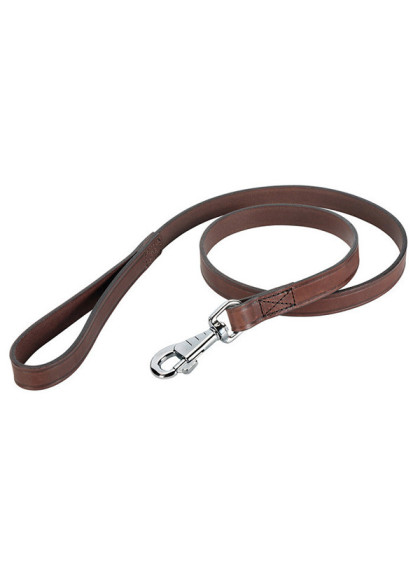 Laisse en cuir double 1m20...