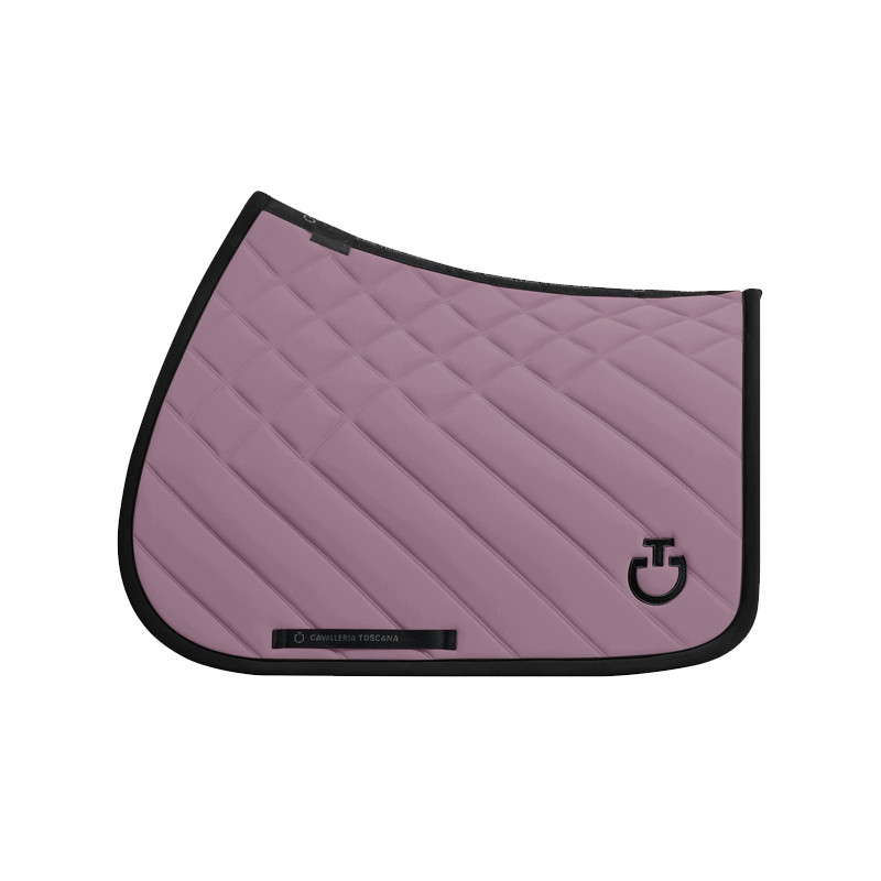 Tapis de selle Diamond and Lines Quilted Jumping FW25 Cavalleria Toscana