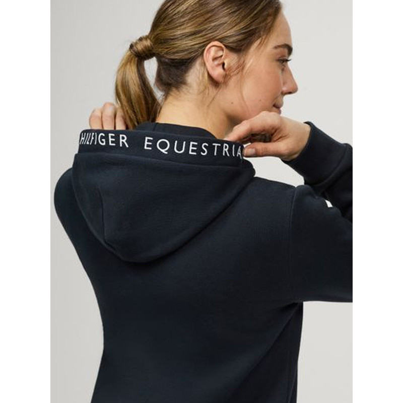 Sweat zippé Union unisexe FW25 Tommy Hilfiger Equestrian
