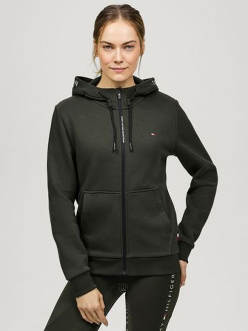 Sweat zippé Union unisexe FW25 Tommy Hilfiger Equestrian