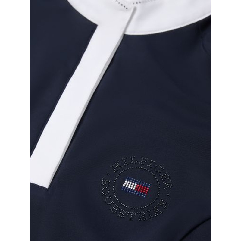 Polo de concours manches longues Taylor Rhinestone FW25 Tommy Equestrian Hilfiger