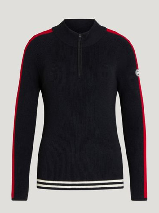 Pull en maille Carol 1/4 zip FW25 Tommy Hilfiger Equestrian