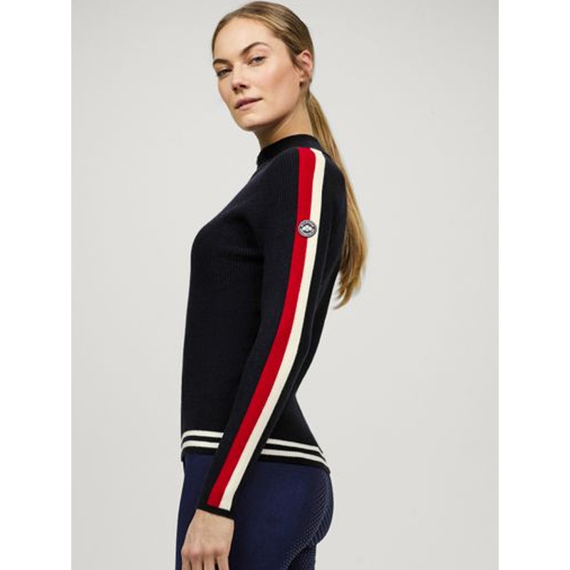 Pull en maille Carol 1/4 zip FW25 Tommy Hilfiger Equestrian