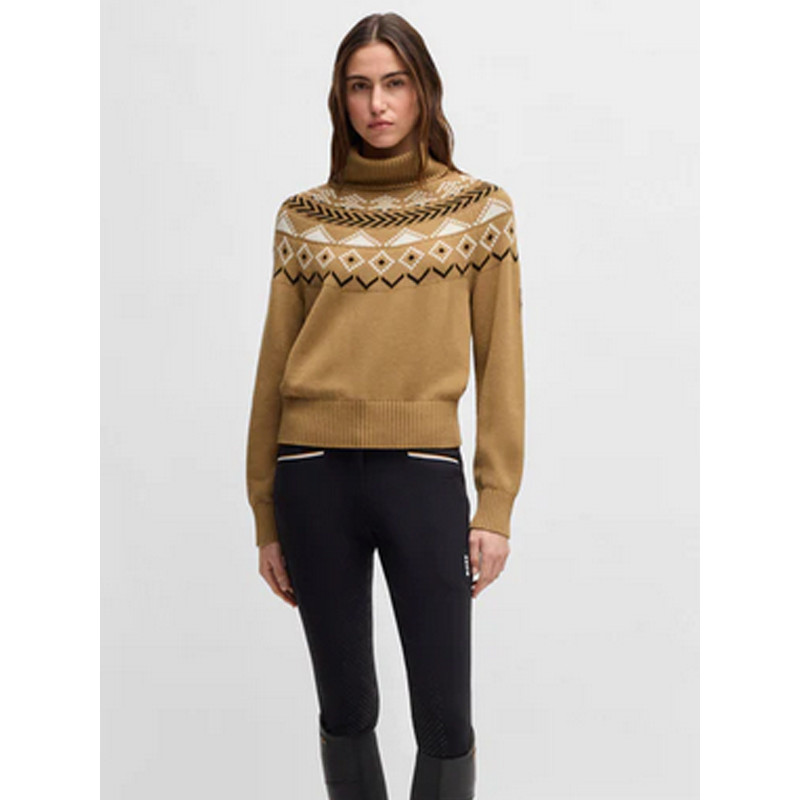 Pull col roulé Anouk FW25 Hugo Boss Equestrian