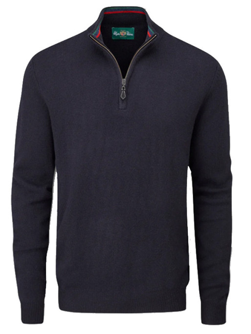 Pull col zippé Streetly Alan Paine