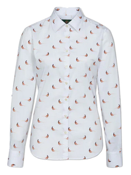Chemise motifs imprimés femme Alan Paine
