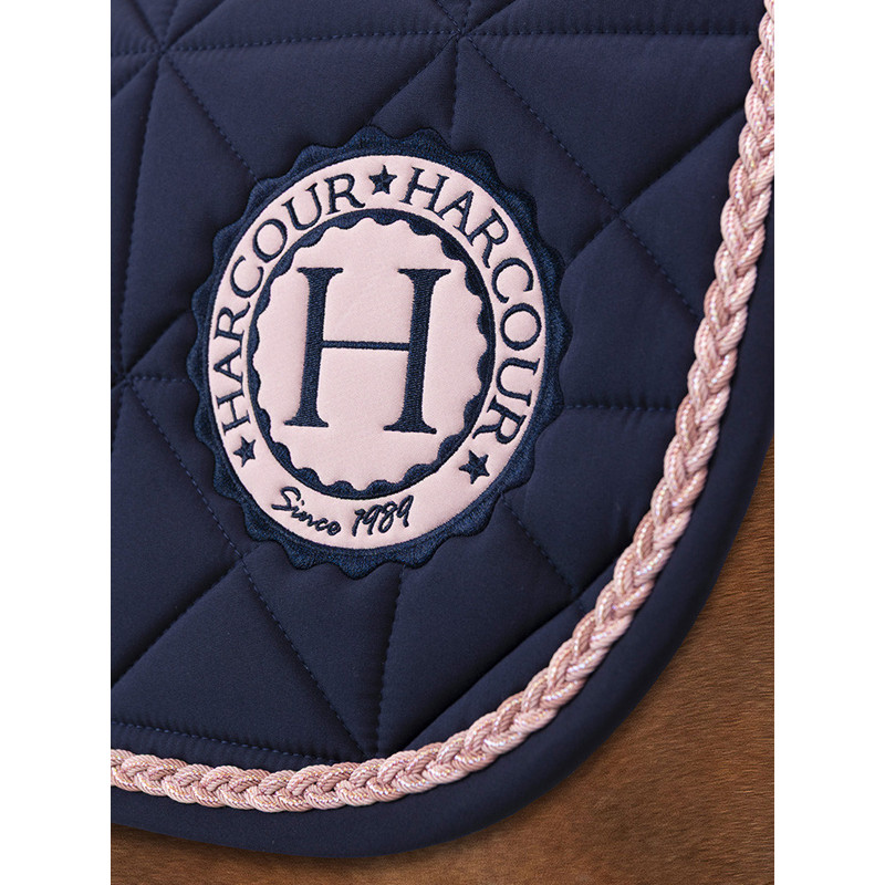 Tapis de selle Suze CSO Octobre Rose Harcour