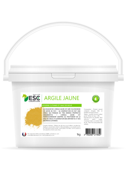 Argile Jaune 1kg ESC