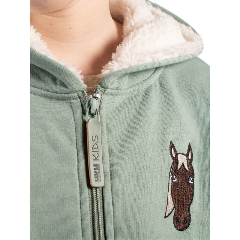 Sweat zippé enfant Mia HKM