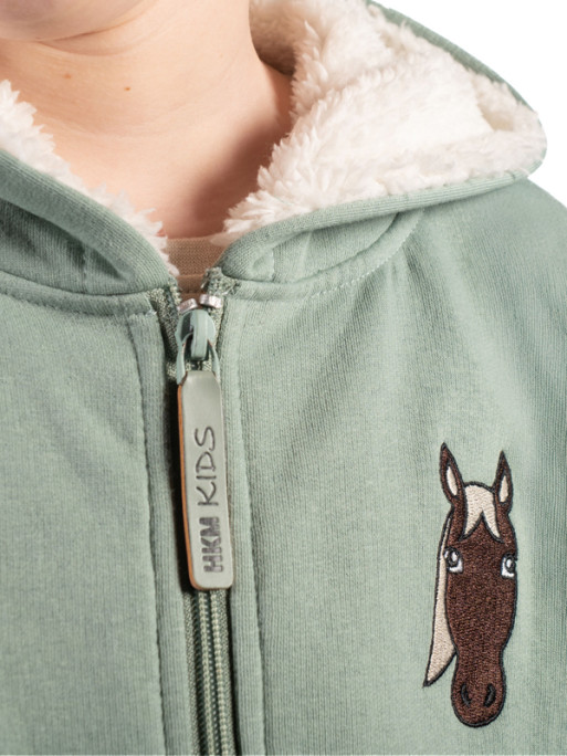 Sweat zippé enfant Mia HKM Sweat zippé enfant Mia HKM
