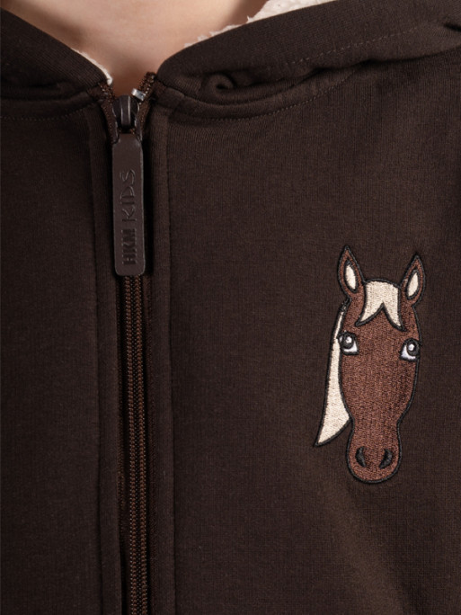 Sweat zippé enfant Mia HKM