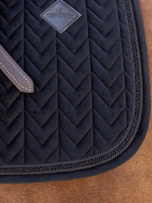 Tapis de selle Velvet Mini Pearls CSO Kentucky Tapis de selle Velvet Mini Pearls CSO Kentucky